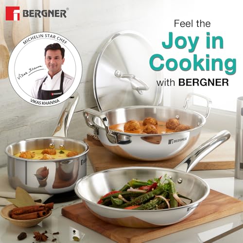 Bergner TriPro 4 Pcs Tri-Ply