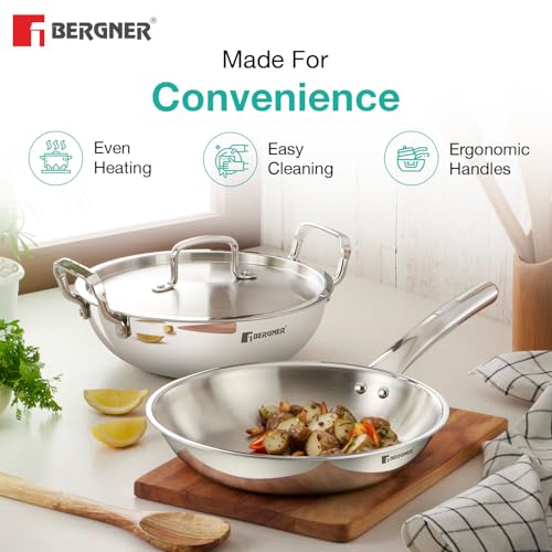 Bergner TriPro 4 Pcs Tri-Ply