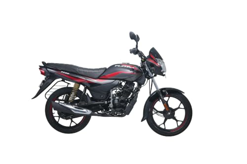 Bajaj Platina 110 Es Drum Motorcycle Black Red Ex-Showroom - Image 6