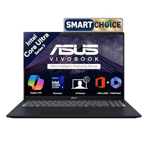 ASUS Vivobook 16,Smartchoice,Intel Core Ultra
