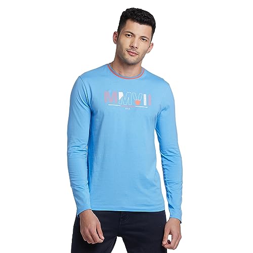 Being Human Multicolor Regular Fit Men's Long Sleeves T-Shirt Clothing