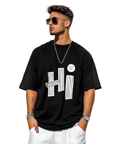 AUSK Mens Loose Fit Oversized