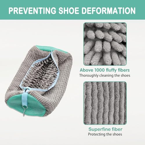 Glivary Shoe washing machine bag