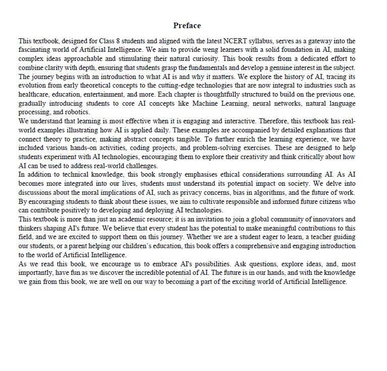 CBSE Class 8 Artificial Intelligence