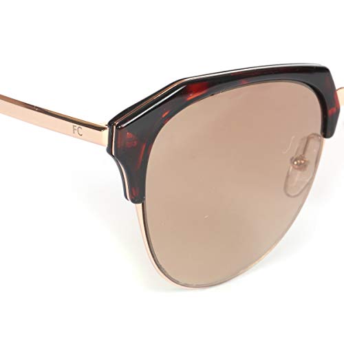 FCUK Mirrored Cat Eye Women's