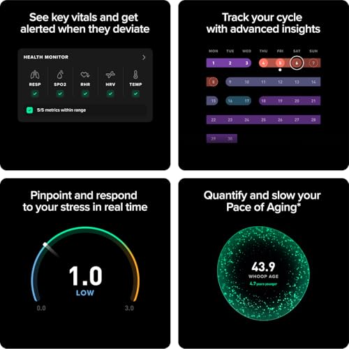 Whoop 5.0/MG Screenless Fitness, Health