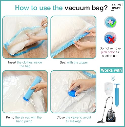 Roughhouse Ultra-Durable Vacuum Storage Bags