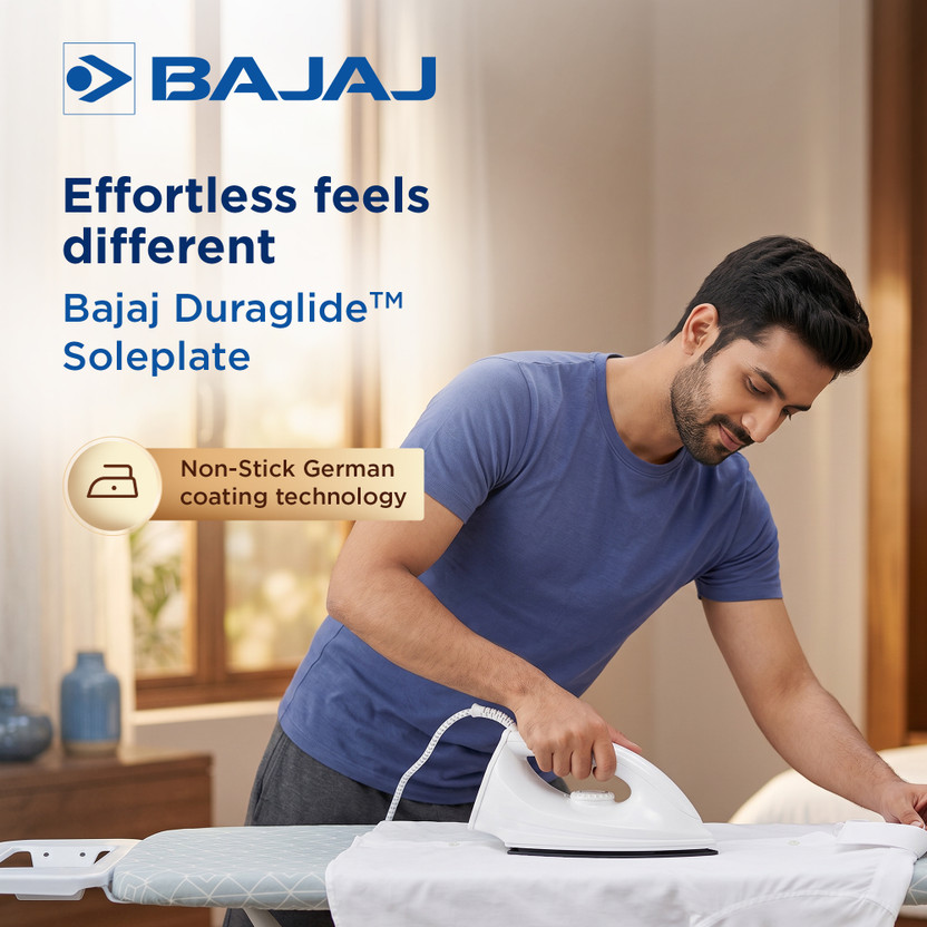 BAJAJ Majesty DX 6 1000 W Dry Iron (White) - Image 4