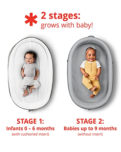 Skip Hop Sweet Retreat 2-Stage Baby Lounger - Image 3