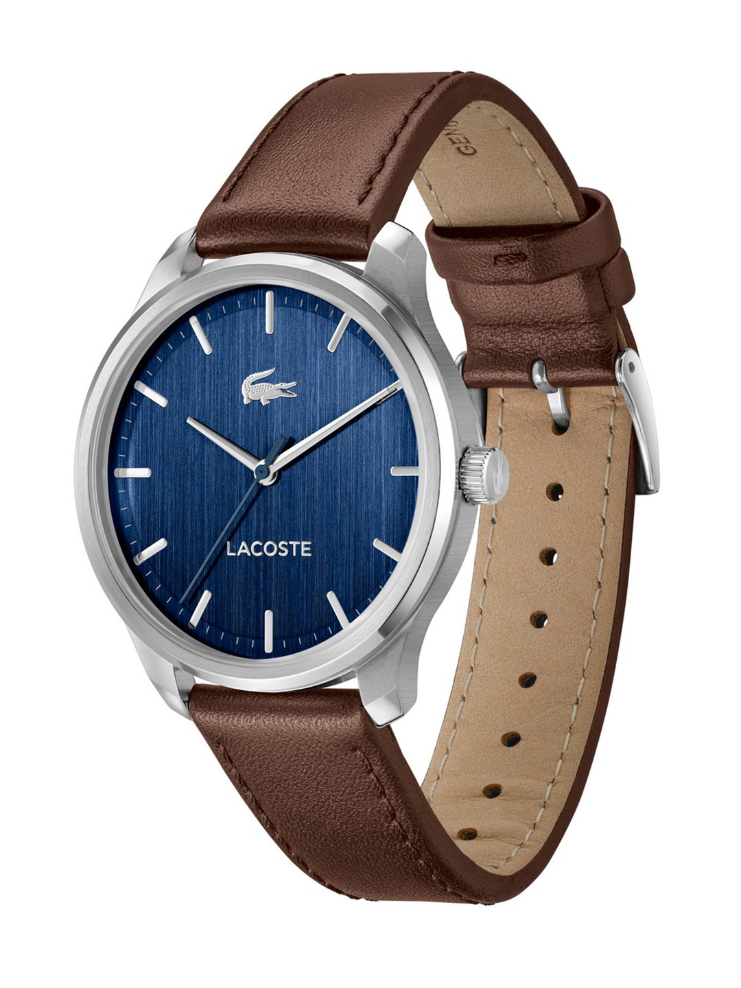 Lacoste Men Lisbon Leather Straps Analogue Watch - 2011477 - Image 2