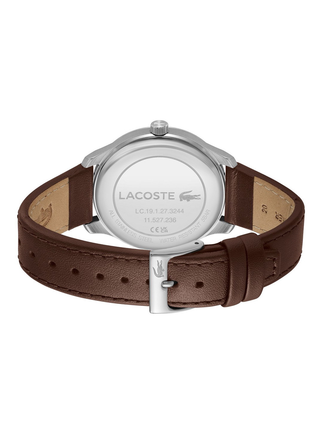 Lacoste Men Lisbon Leather Straps Analogue Watch - 2011477 - Image 4
