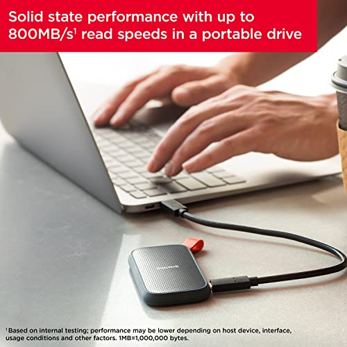 SANDISK 2TB Portable SSD, 800MB/s