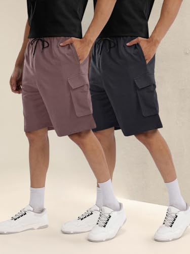 Pinkmint Cargo Shorts for Men