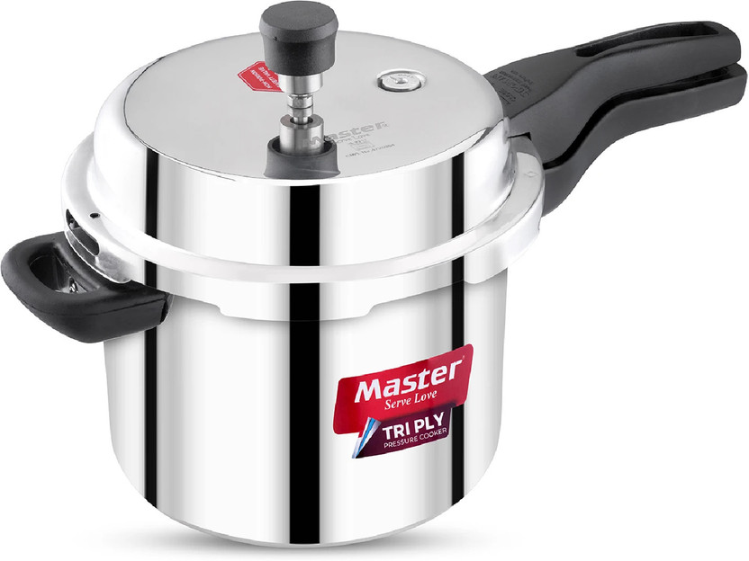 Pigeon Elite Shine and 5 L Induction Bottom Pressure Cooker (Trip - Image 7
