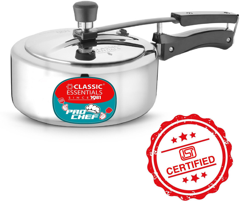 Pigeon Elite Shine 3 L Induction Bottom Pressure Cooker (Triply) - Image 8