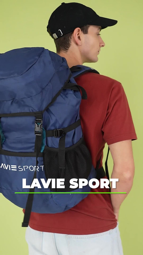 Lavie Sport Large 48 L Backpack Rover Rucksack Backpack (Blue) - Image 2