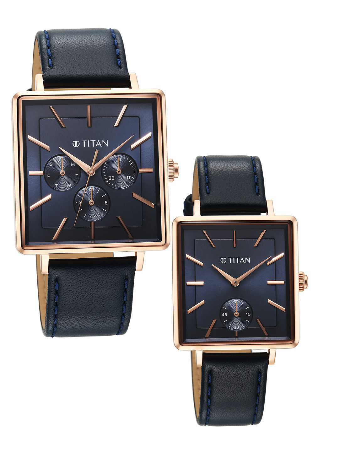 Titan Dial & Leather Straps
