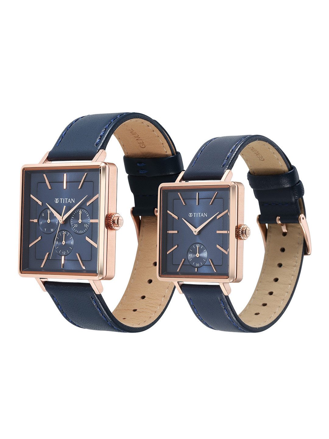 Titan Dial & Leather Straps