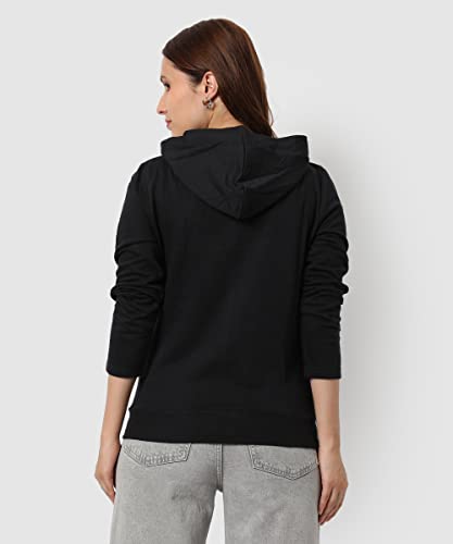 Campus Sutra Women cotton Premium Zipper Hoodie-Grey - Image 3