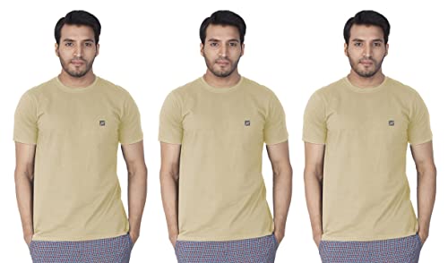 Lux Nitro Men's Regular Fit Round Neck T-Shirt_Tidal Foam