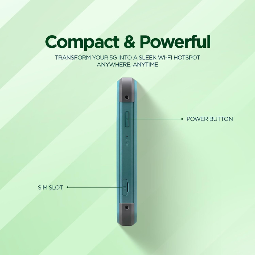 Acer Connect M4 5G Portable Wi-Fi Router 2.4 GHz, 5 GHz 2770 Mbps - Image 4