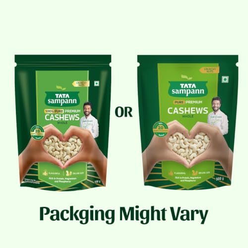 Tata Sampann Pure Cashews Whole