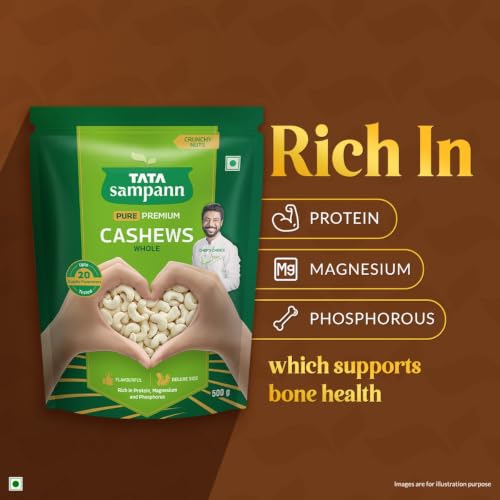 Tata Sampann Pure Cashews Whole