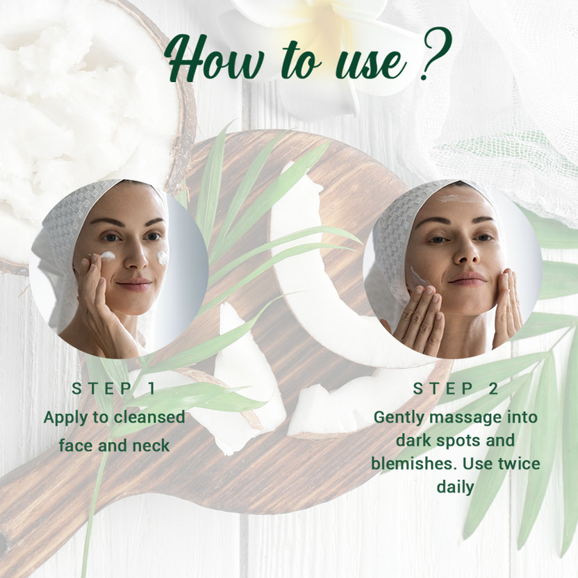 BIOTIQUE Coconut Brightening Instant Glow| Lightweight Face Cream - Image 4