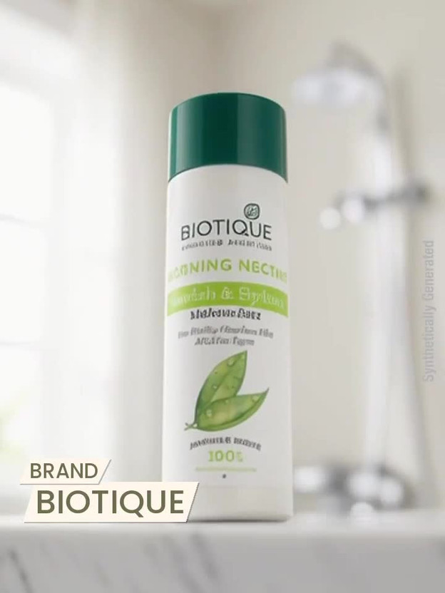 BIOTIQUE Morning Nectar Flawless Skin Moisturizer | 24H Deep Mois - Image 3