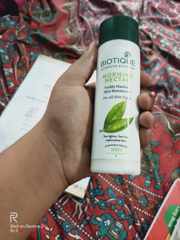 BIOTIQUE Morning Nectar Flawless Skin Moisturizer | 24H Deep Mois - Image 9