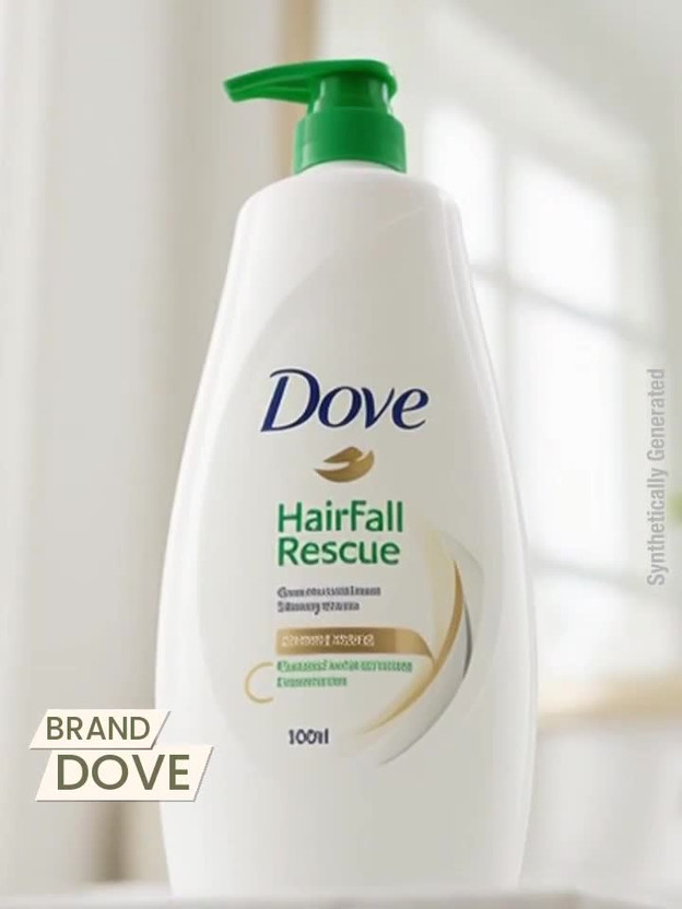 DOVE Hairfall Rescue Shampoo, With Nutrilock Actives To Reduce Ha - Image 2