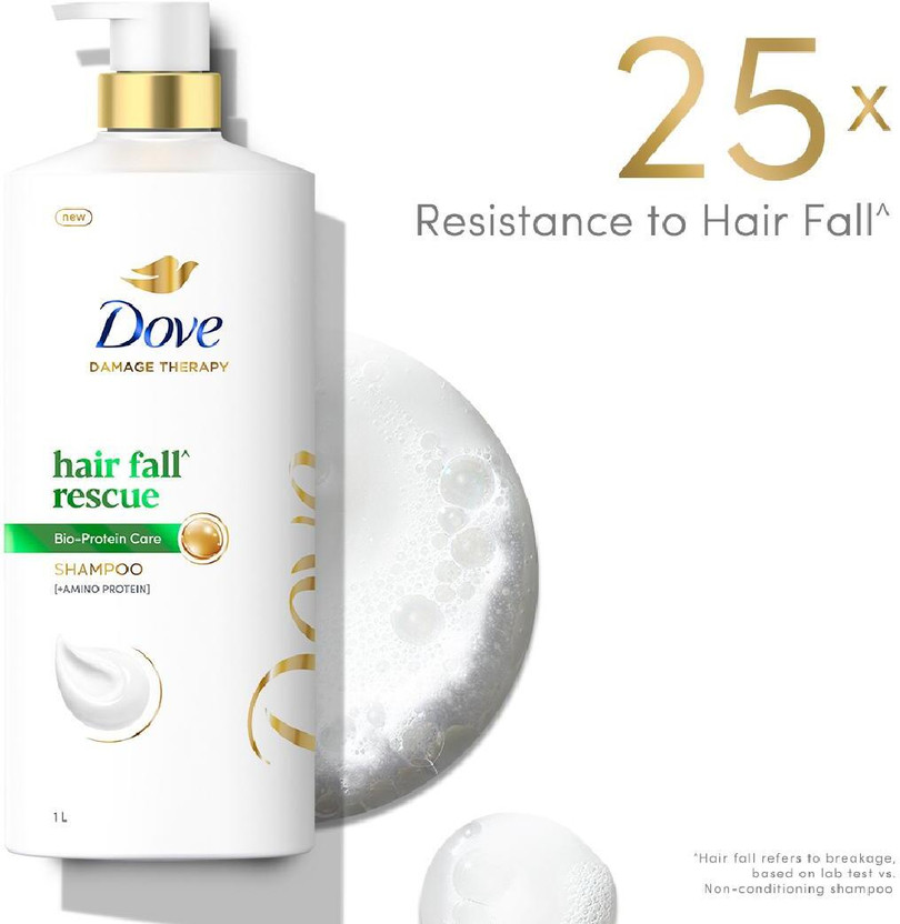 DOVE Hairfall Rescue Shampoo, With Nutrilock Actives To Reduce Ha - Image 4