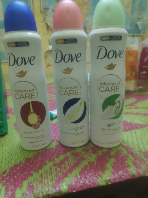 DOVE Original, Go Fresh and Eventone Deodorant Deodorant Spray - - Image 10