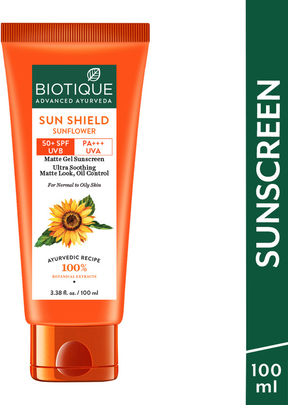BIOTIQUE Sunscreen - SPF 50+ PA+++ Sun Shield Sandalwood Lotion U - Image 7