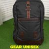 Gear Large 31 L Laptop Backpack Classic Anti Theft Faux Leather ( - Image 2