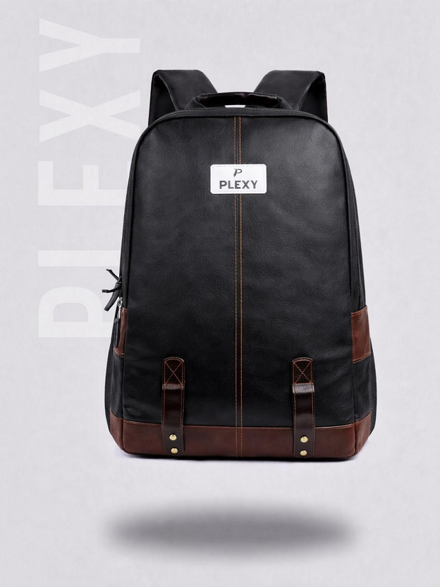 Gear Large 31 L Laptop Backpack Classic Anti Theft Faux Leather ( - Image 8