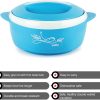 cello Sapphire Pack of 3 Thermoware Casserole Set (500 ml, 1000 m - Image 4