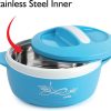 cello Sapphire Pack of 3 Thermoware Casserole Set (500 ml, 1000 m - Image 5