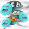 cello Sapphire Pack of 3 Thermoware Casserole Set (500 ml, 1000 m - Image 8