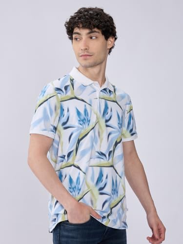 Spykar Men's Slim Fit Polo