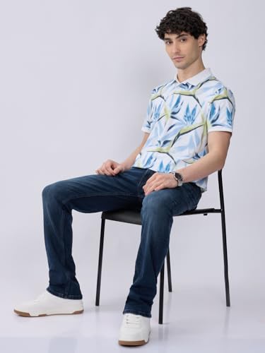Spykar Men's Slim Fit Polo