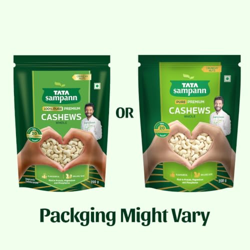 Tata Sampann Pure Cashews Whole