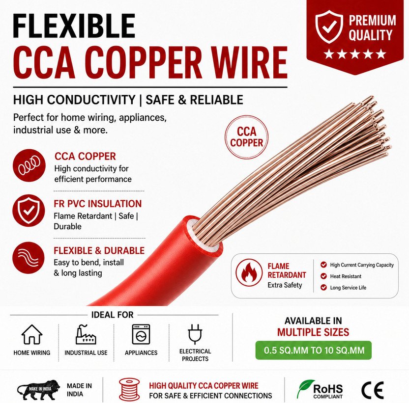 CabONE Lite 2.5 Sqmm CCA
