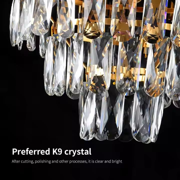 Weldeccor®Luxury Crystal Chandelier for Living