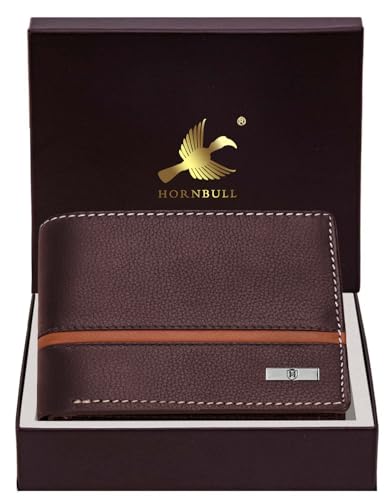 HORNBULL Denial Brown Leather Wallet
