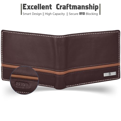 HORNBULL Denial Brown Leather Wallet