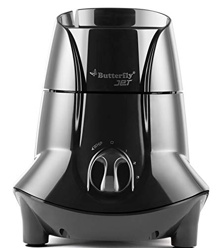 Butterfly 750W Mixer Grinder With Jars And Vegetable Chopper, Grey - Image 4