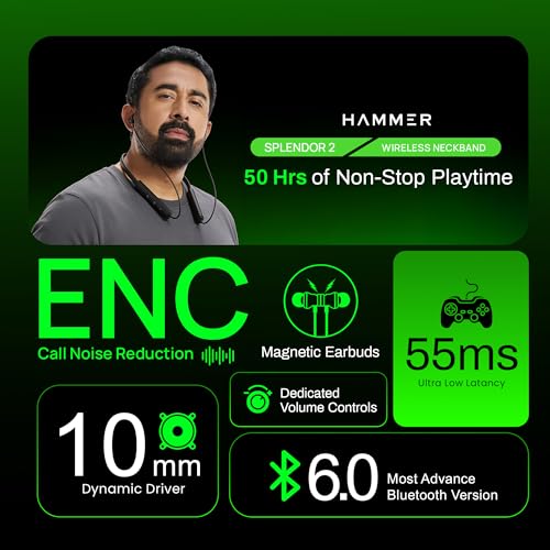 HAMMER Splendor 2 Wireless Neckband