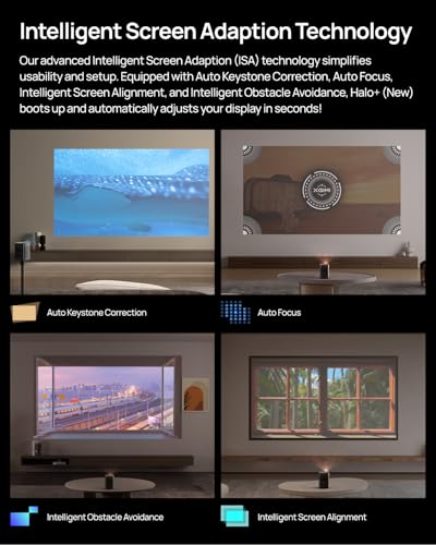 XGIMI Halo+ GTV Portable Projector