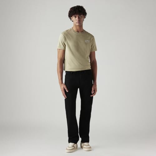 Levi's Men's Straight Fit Mid Rise Jeans - Image 5